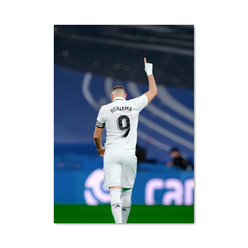 Poster Benzema en Action